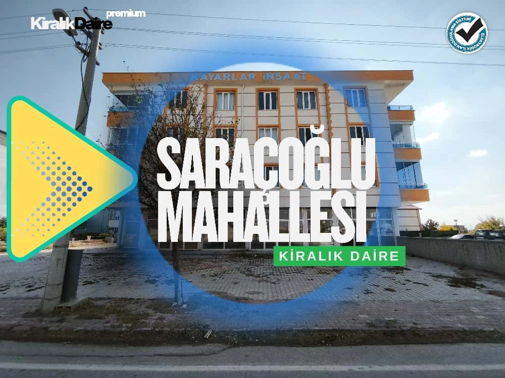KONYA KARATAY SARAÇOĞLU MAHALLESİ 3+1 KİRALIK DAİRE!